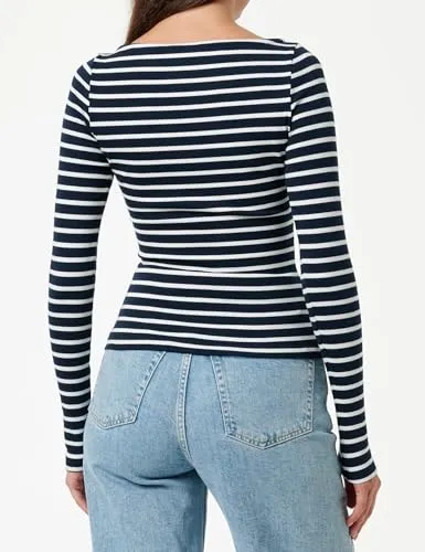 Tommy Jeans Breton Stripe Langarmshirt M Streifen