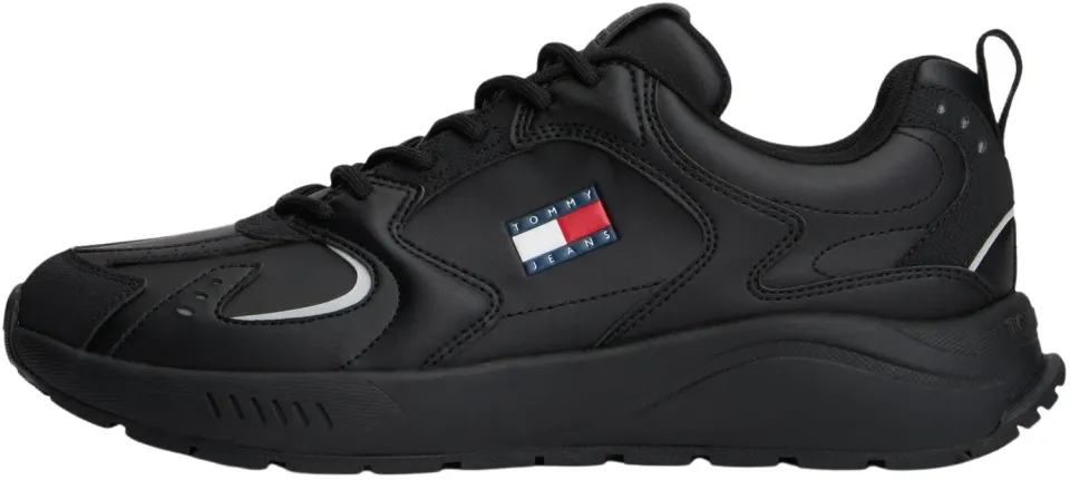 Tommy Jeans TJM Runner Leather EM0EM01621 Sneaker Herren Leder