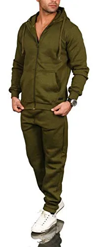 Alessandro Salvarini AS071 Herren Jogger Anzug Streetwear