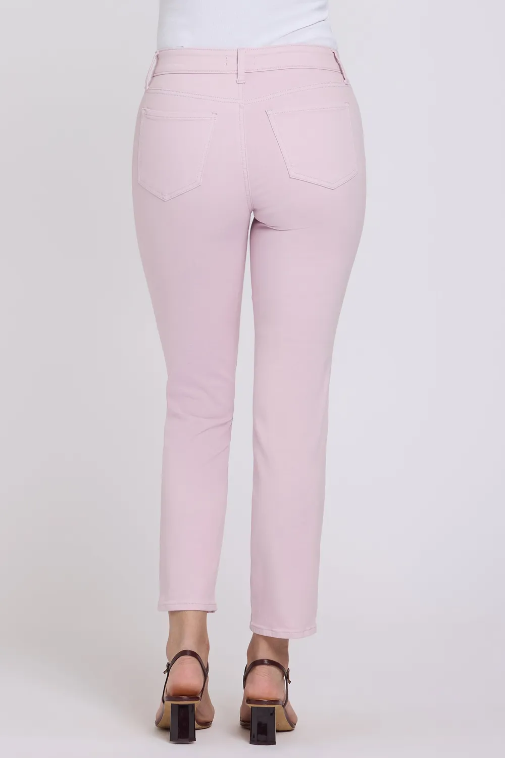 NYDJ Margot Girlfriend Jeans Light Lilac locker