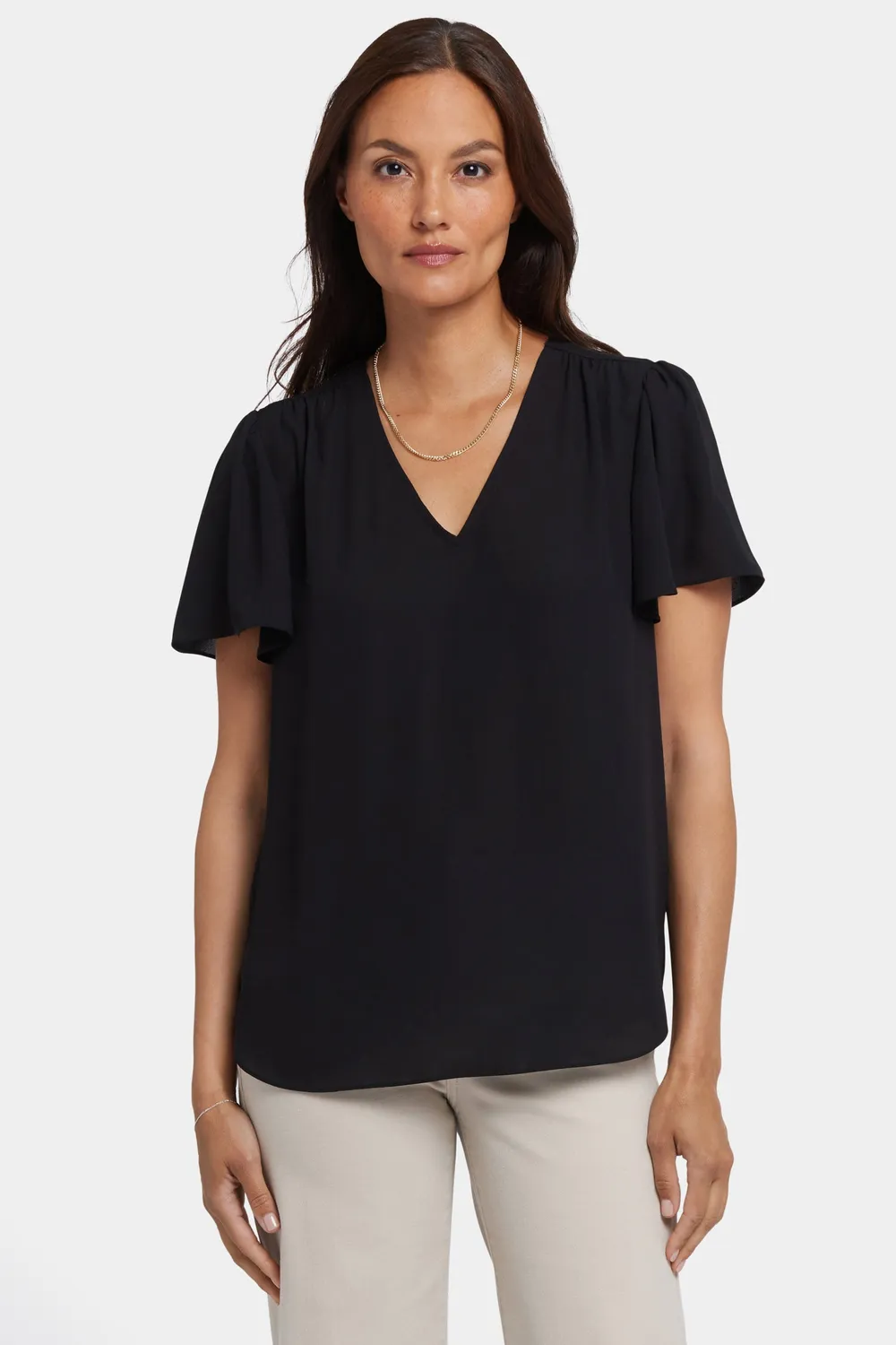 NYDJ Marilyn Straight Crop-Jeans Pink Dogwood rosa