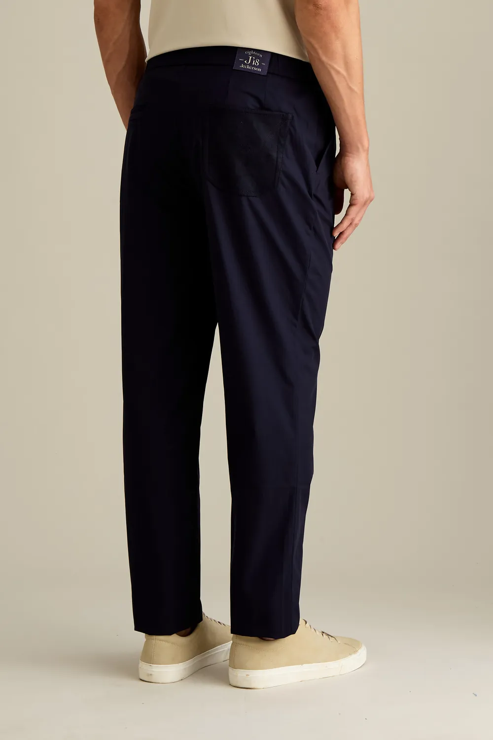 Jeckerson J18 Joggerhose dunkelblau Polyester Jogger Fit