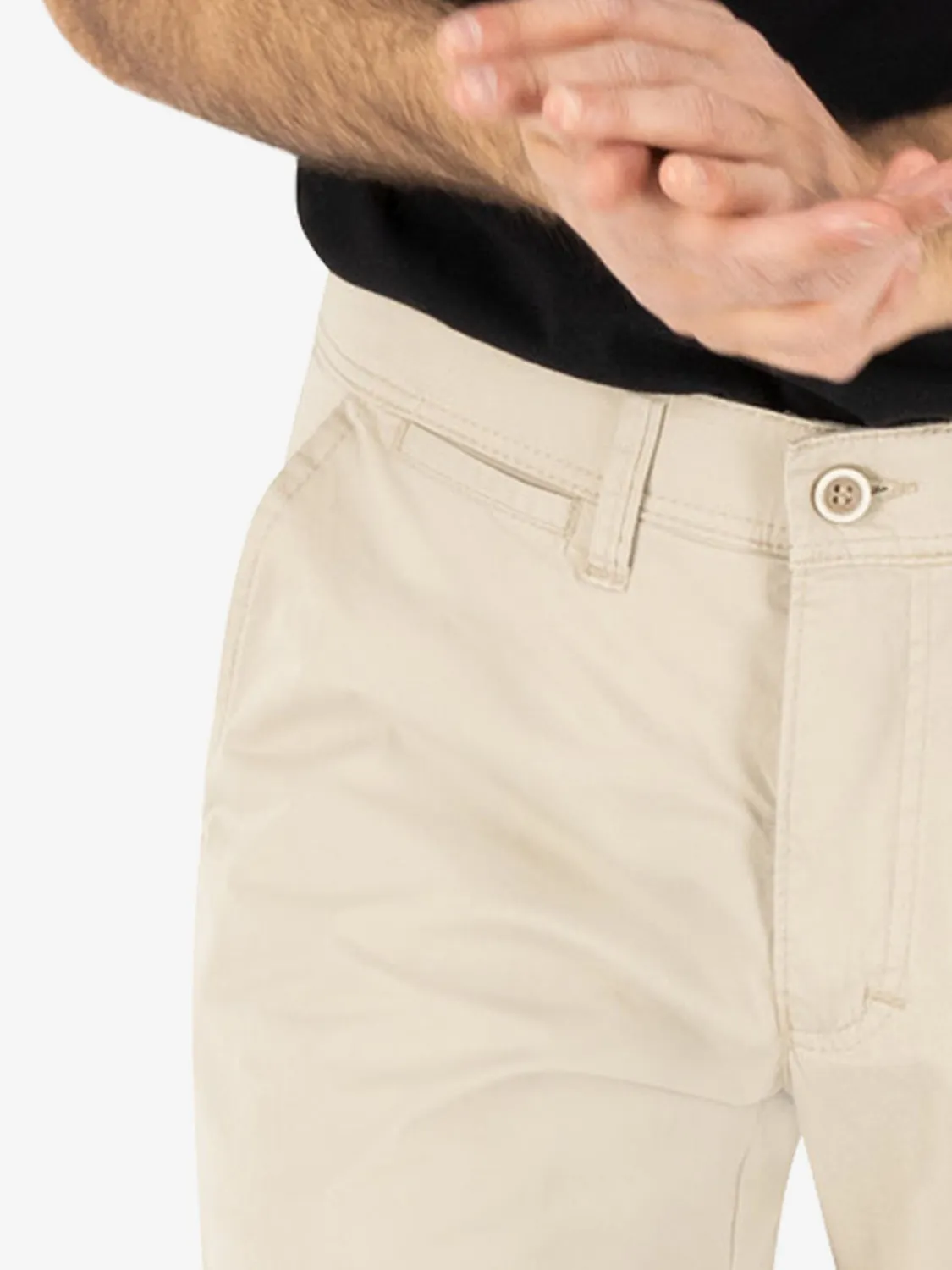 Club of Comfort Garvey 5107 Chinohose hellbeige Pima