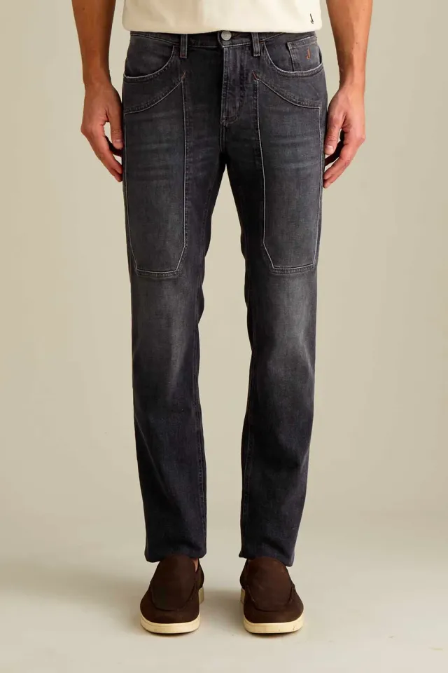 Jeckerson John Toppa Slim Jeans schwarz
