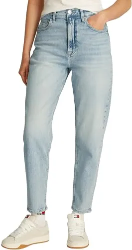 Tommy Jeans Mom Jean Tapered Damen Jeans 32W/32L High Waist