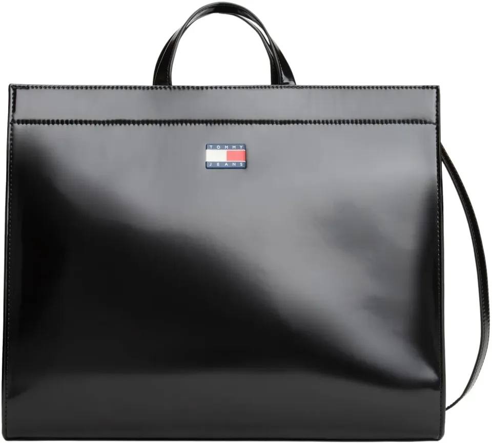 Tommy Jeans Must Tote Bag Schwarz Groß Shopper
