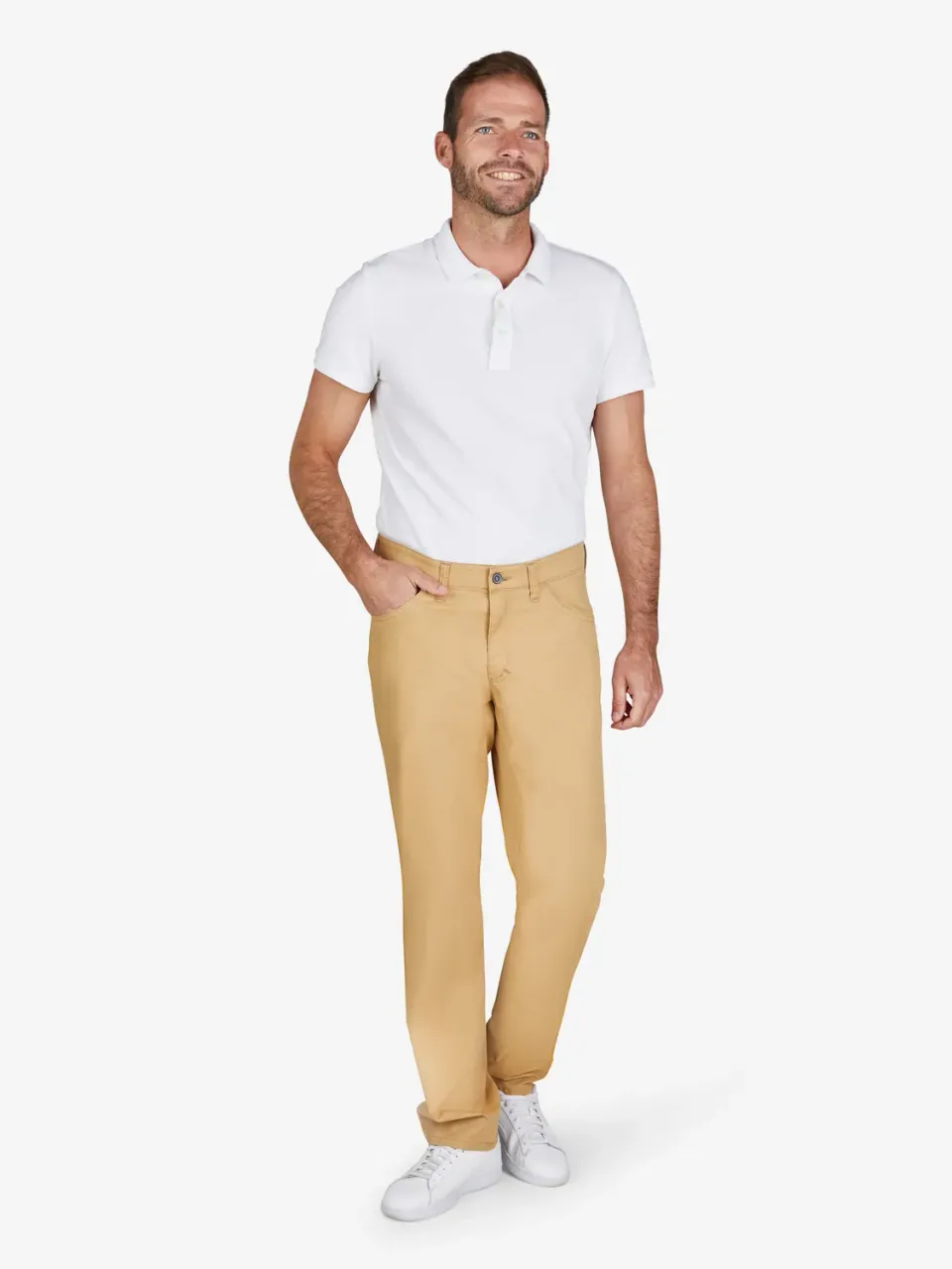 Club of Comfort Marvin 7907 Hose gelb Regular Fit