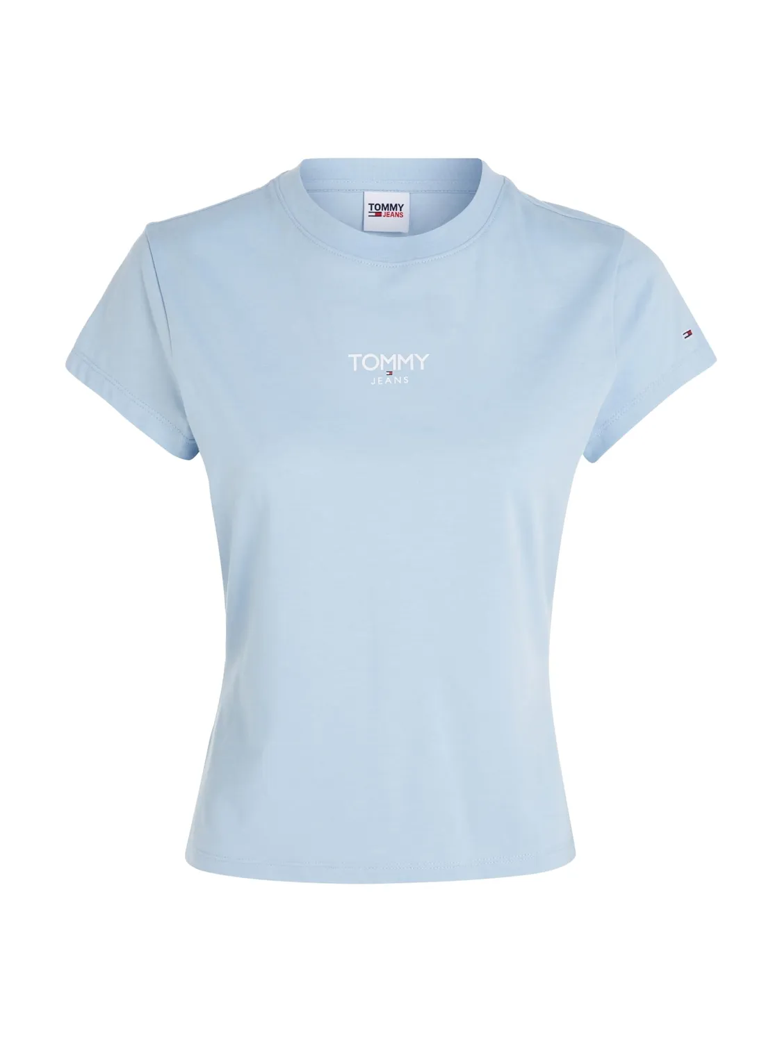 Tommy Jeans Kurzarm T-Shirt Damen Schwarz Größe S