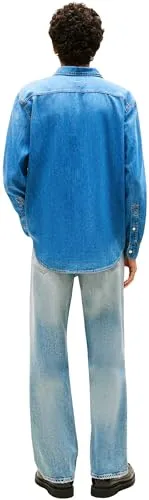 Tommy Jeans Relaxed Denim Shirt EXT Dm0dm23028 Jeanshemd L