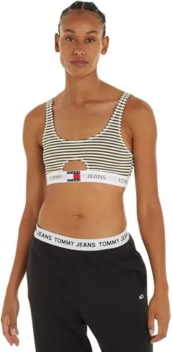 Tommy Jeans Keyhole Bralette Damen BH Print