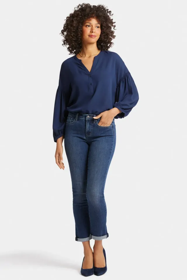NYDJ Sheri Slim Ankle Petite Jeans Wellspring