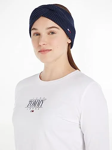 Tommy Jeans TJW Flag Headband Stirnband Strick Einheitsgröße