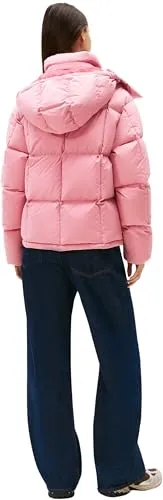 Tommy Jeans Alaska Pufferjacke Damen 1XL Rosa Kapuze