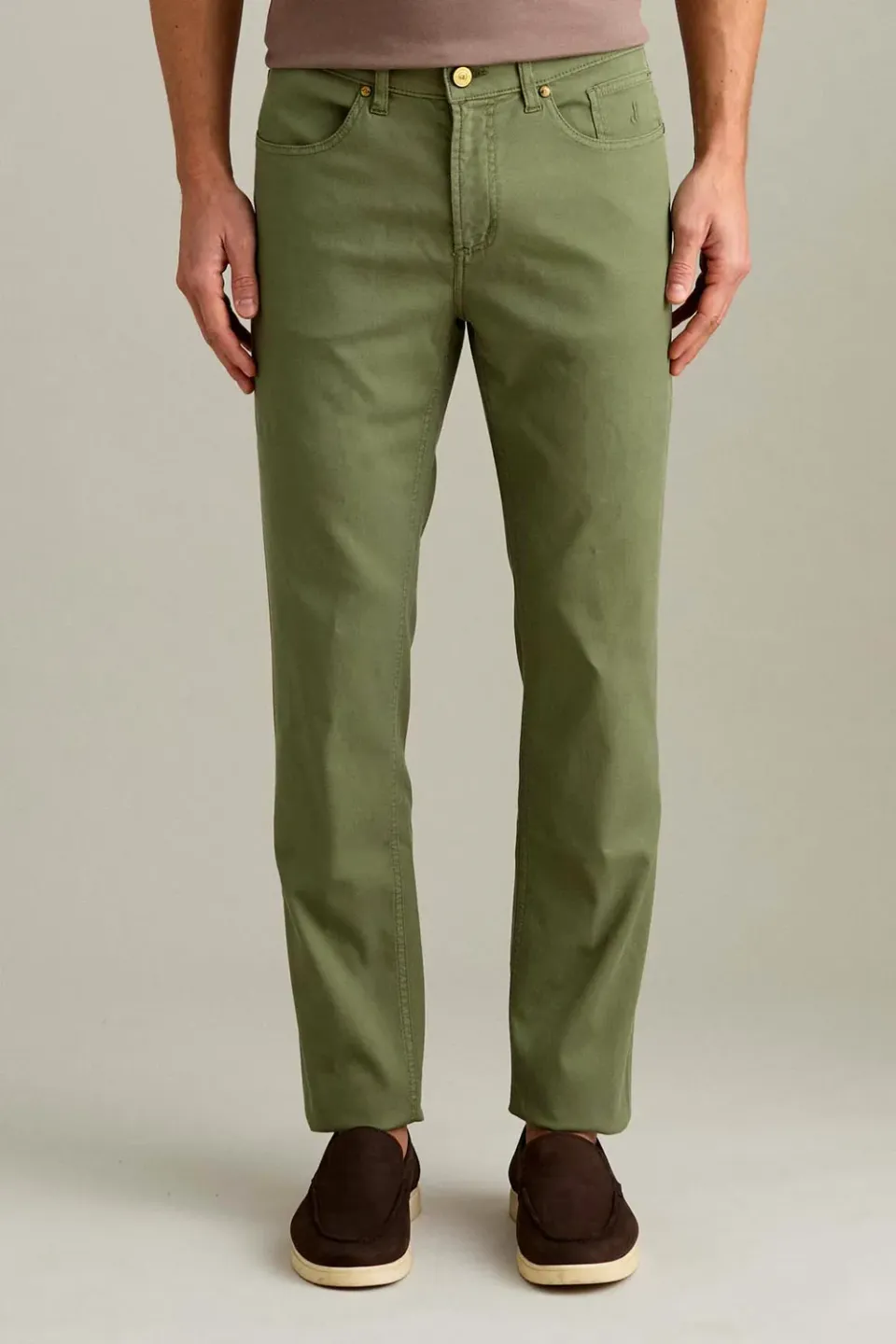 Jeckerson Jordan Slim Fit Herrenhose Salbeigrün