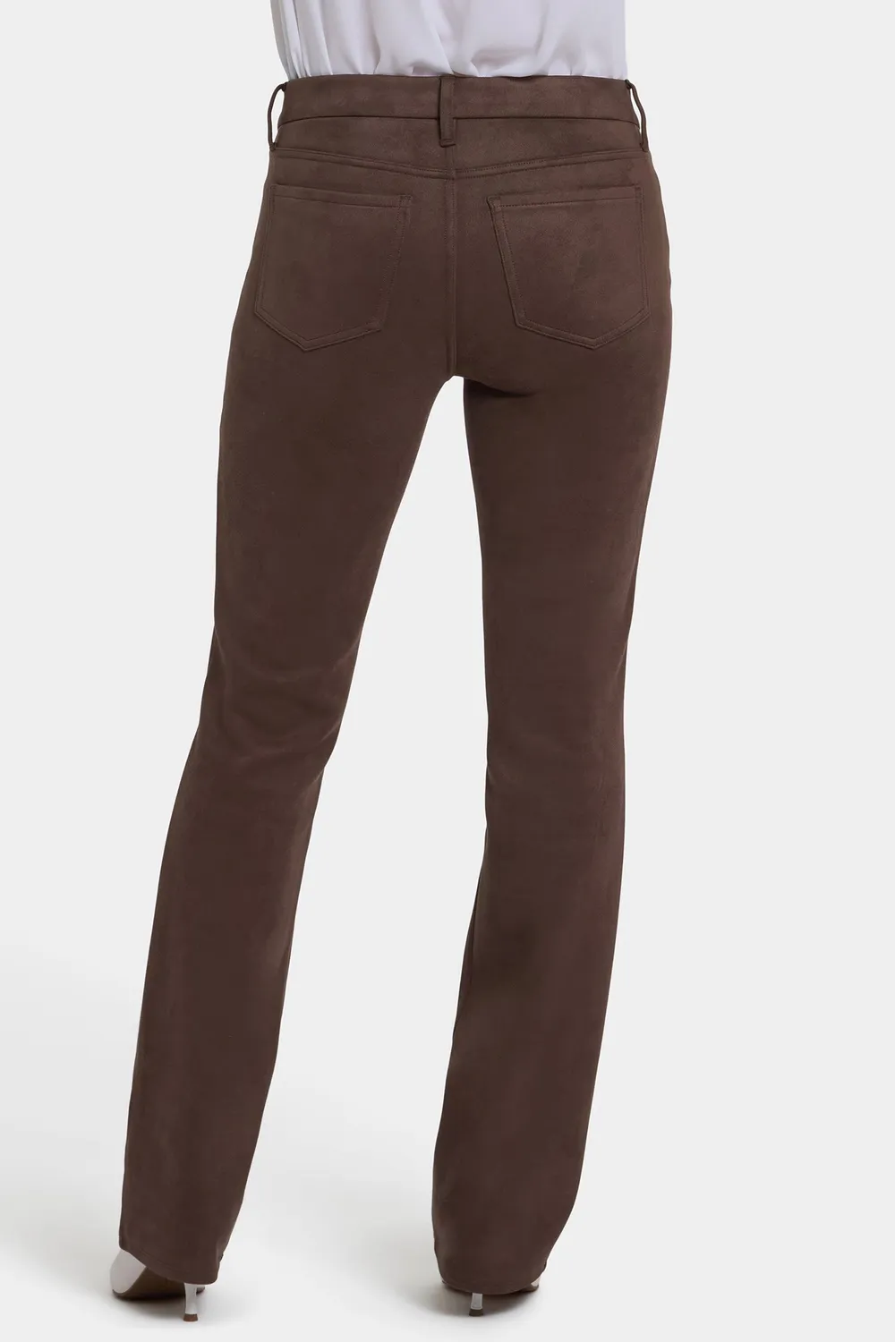 NYDJ Marilyn Straight Hose Petite Coffee Bean Stretch