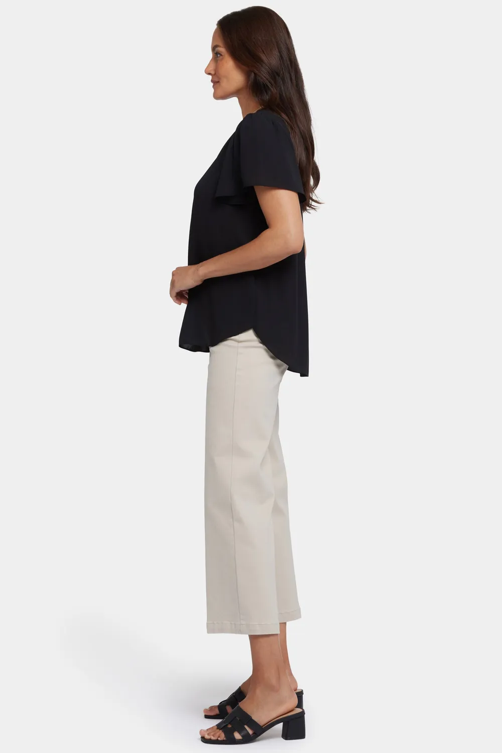 NYDJ Marilyn Straight Crop-Jeans Pink Dogwood rosa
