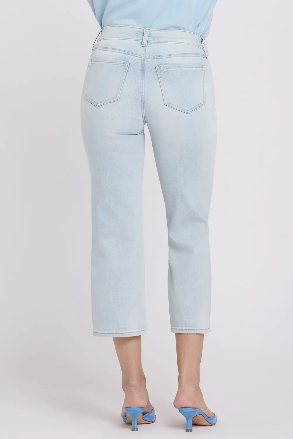 NYDJ Piper Relaxed Crop Jeans Desert Shoreline locker