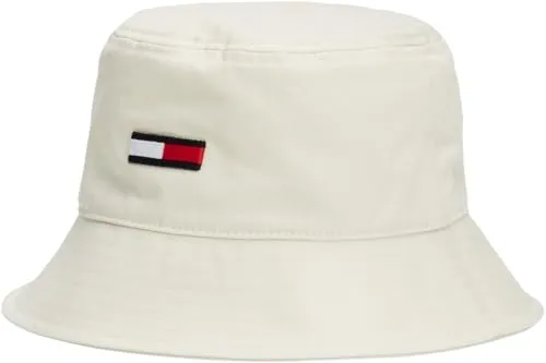 Tommy Jeans Newsprint Fischerhut Einheitsgröße Elfenbein