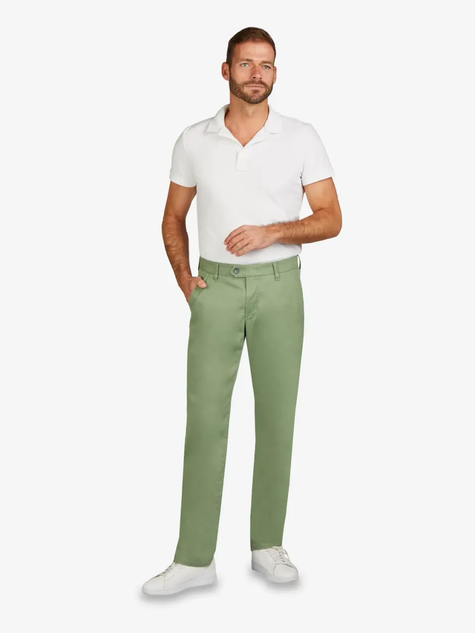Club of Comfort Denver 7901 Chino hellgrün Stretch