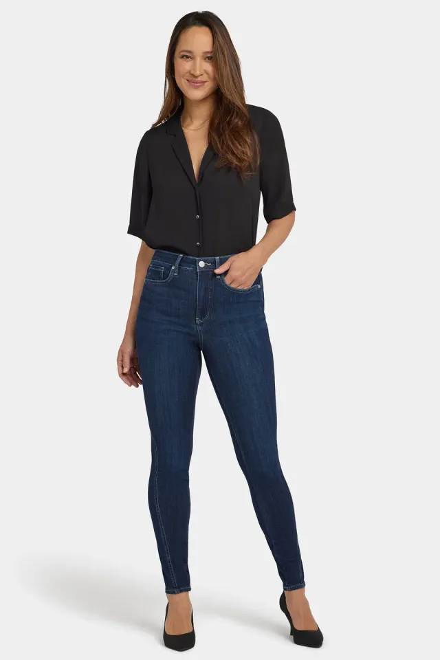 NYDJ Ami Skinny Jeans Midnight Breeze Blau