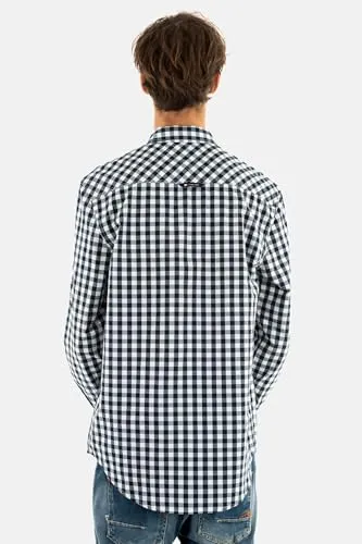 Tommy Jeans Poplin Check Shirt Regular Fit Hemd M kariert