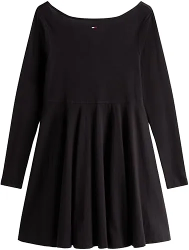Tommy Jeans Essential Ls Dw0dw21745 Damen Kleid Gr. L