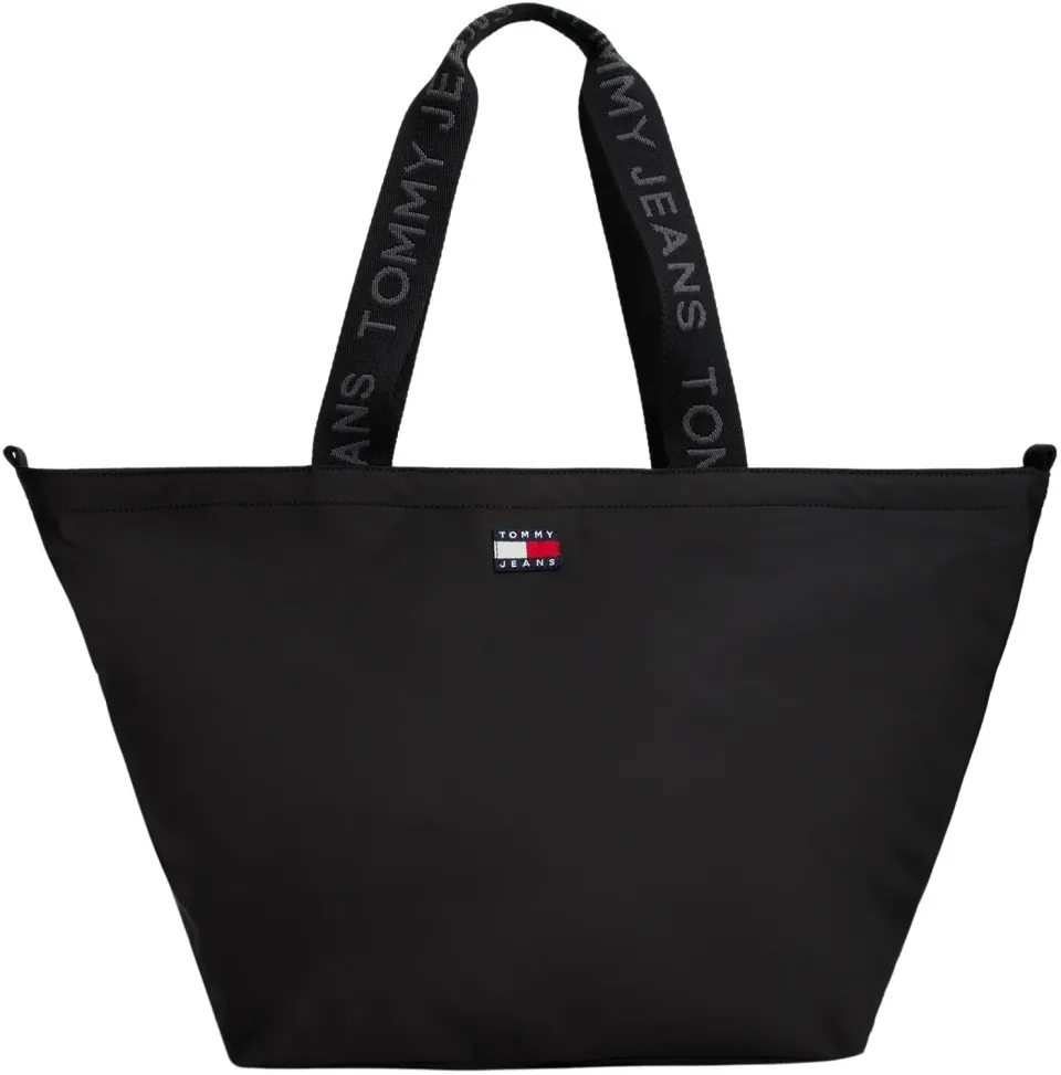 Tommy Jeans Daily Tote Bag Tasche Schwarz Einheitsgröße Logo