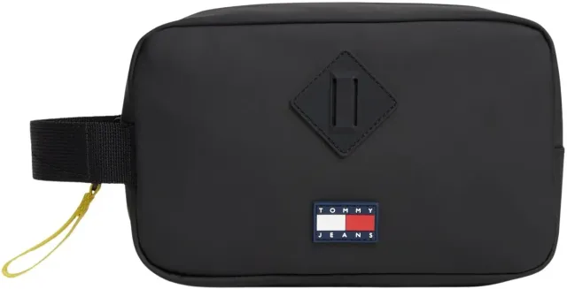 Tommy Jeans Daily Elevated Kulturbeutel schwarz mit Schlaufe