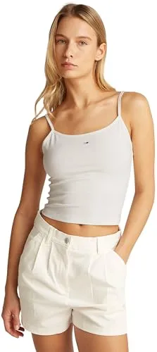 Tommy Jeans Essential Strap Top Damen XL 2er Pack Stretch