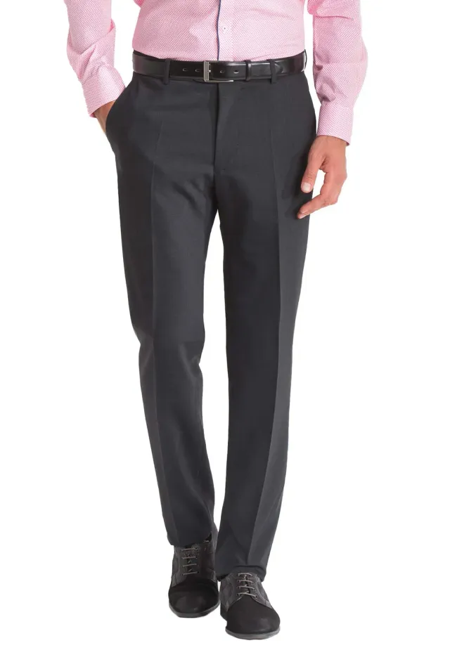 Aubi Modern Fit 188 Businesshose Herren Schwarz Gr. 50