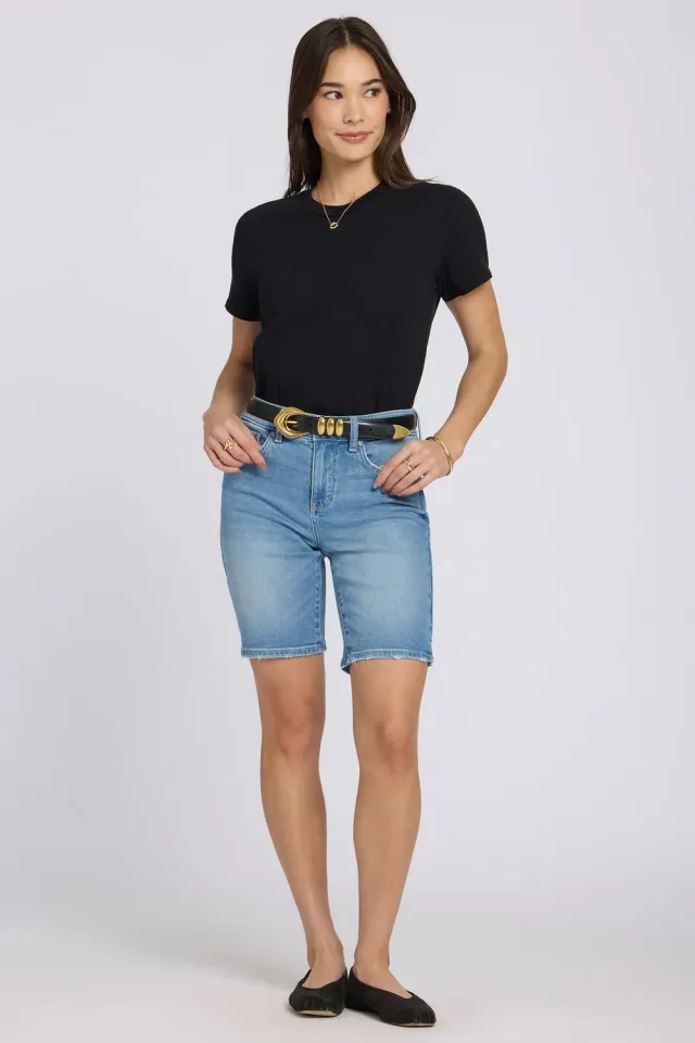 NYDJ Ella Petite Jeansshorts Vista Lakes Mid Rise