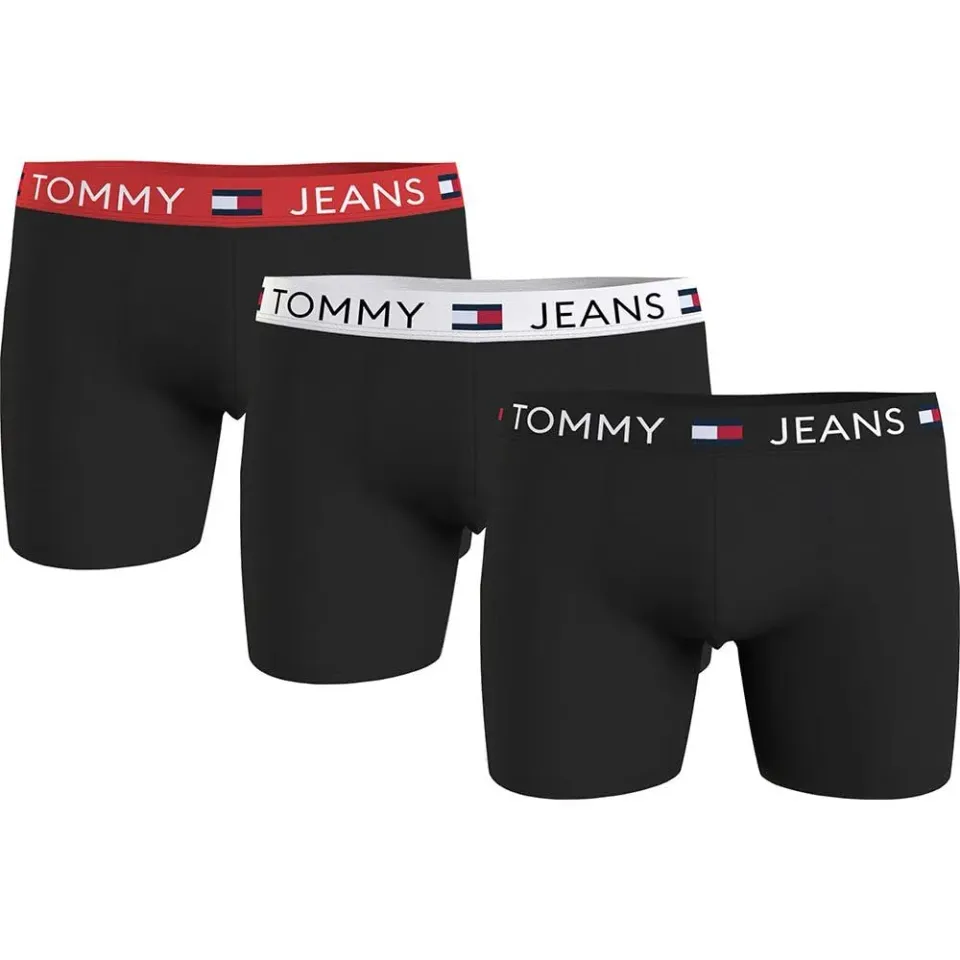 Tommy Jeans 3er Pack Boxershorts Brief Baumwolle Stretch
