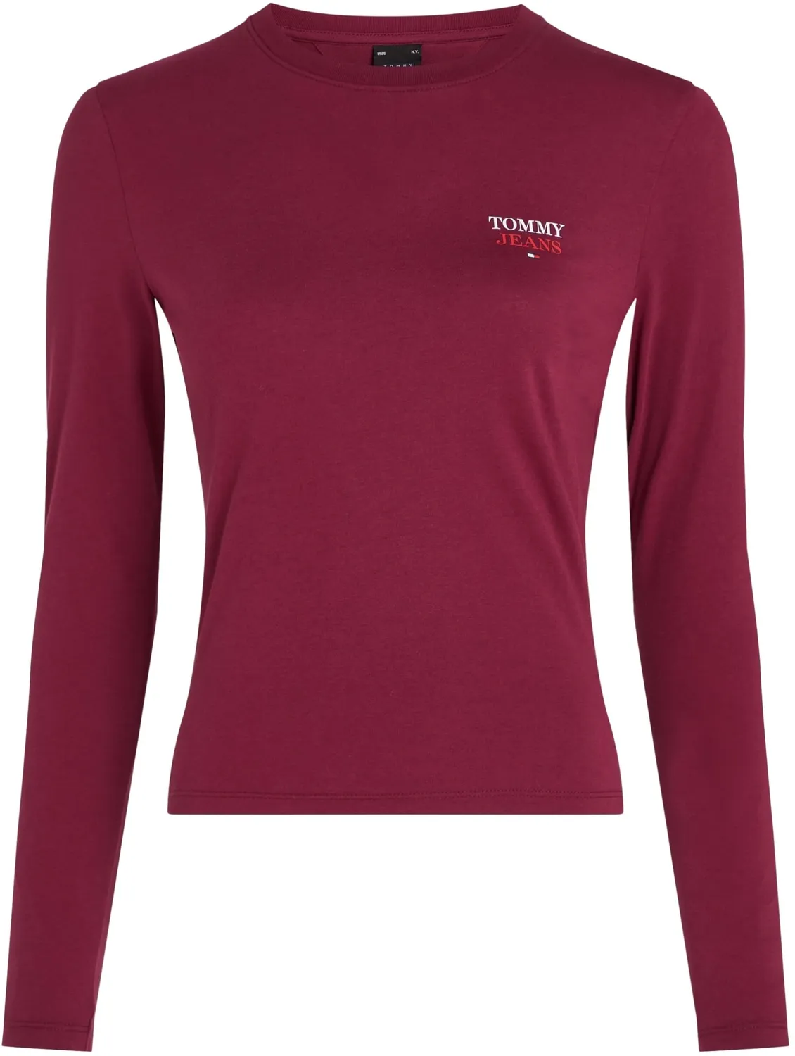 Tommy Jeans Essential Slim Fit Langarmshirt Damen M Langarm