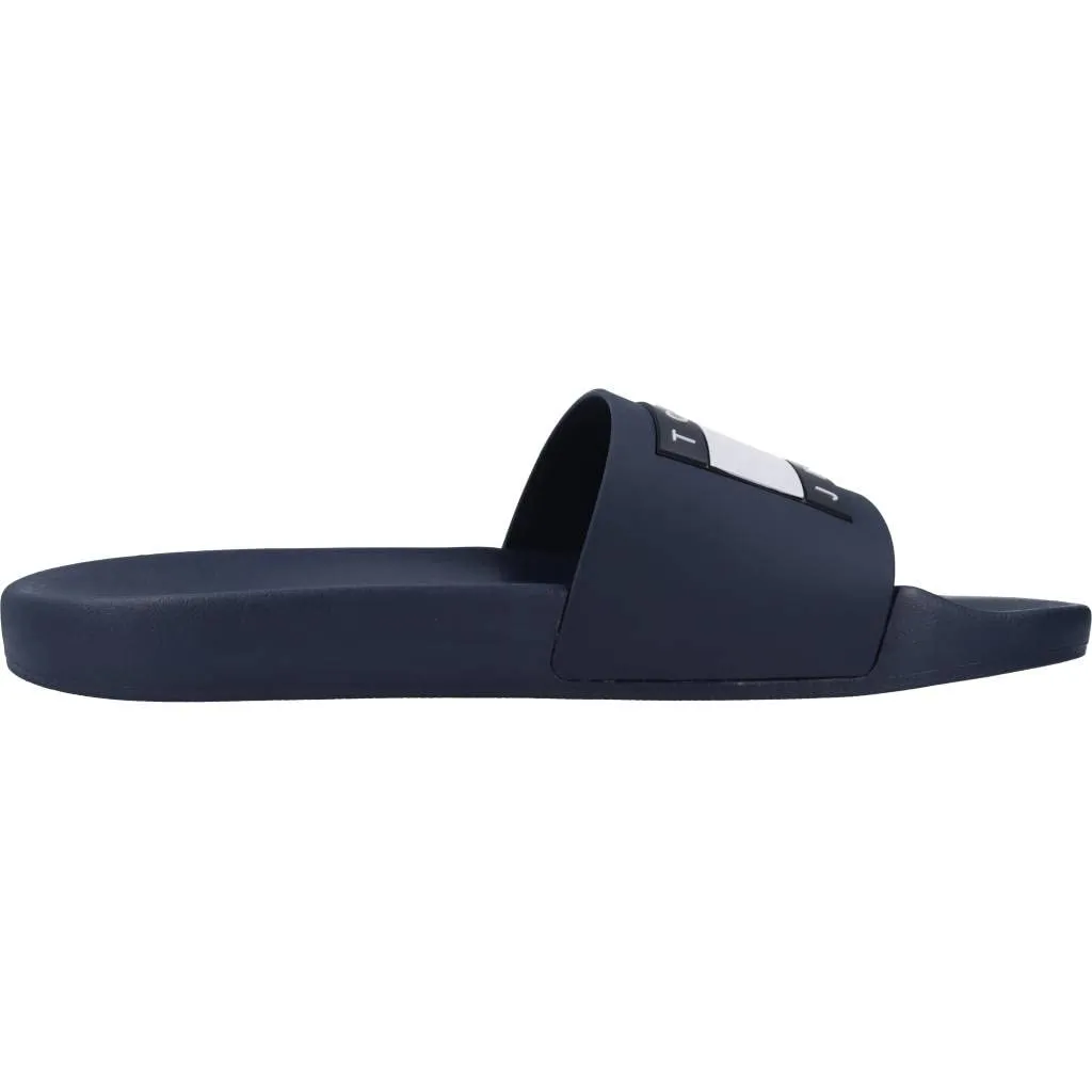 Tommy Jeans Badelatschen Blau Herren 42
