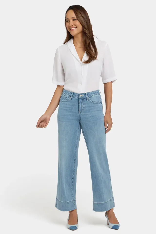 NYDJ Teresa Ankle Jeans Heritage Glow weit