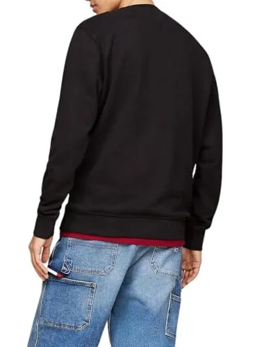 Tommy Jeans Flag Regular Fit Sweatshirt 4XL Baumwolle