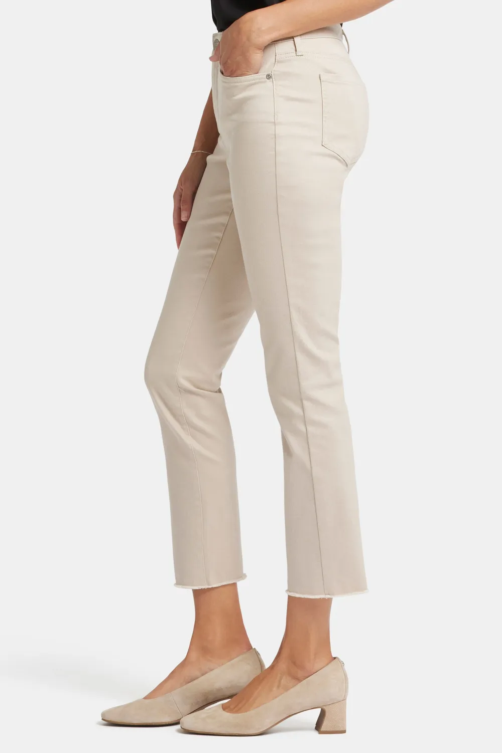 NYDJ Sheri Slim Ankle Jeans Feather beige Slim Fit