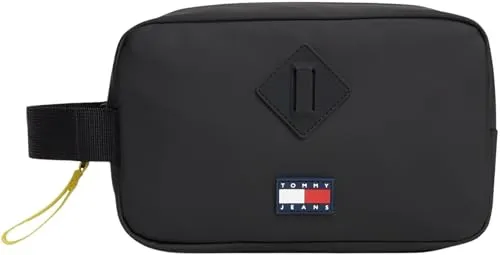 Tommy Jeans Daily Elevated Kulturbeutel schwarz mit Schlaufe