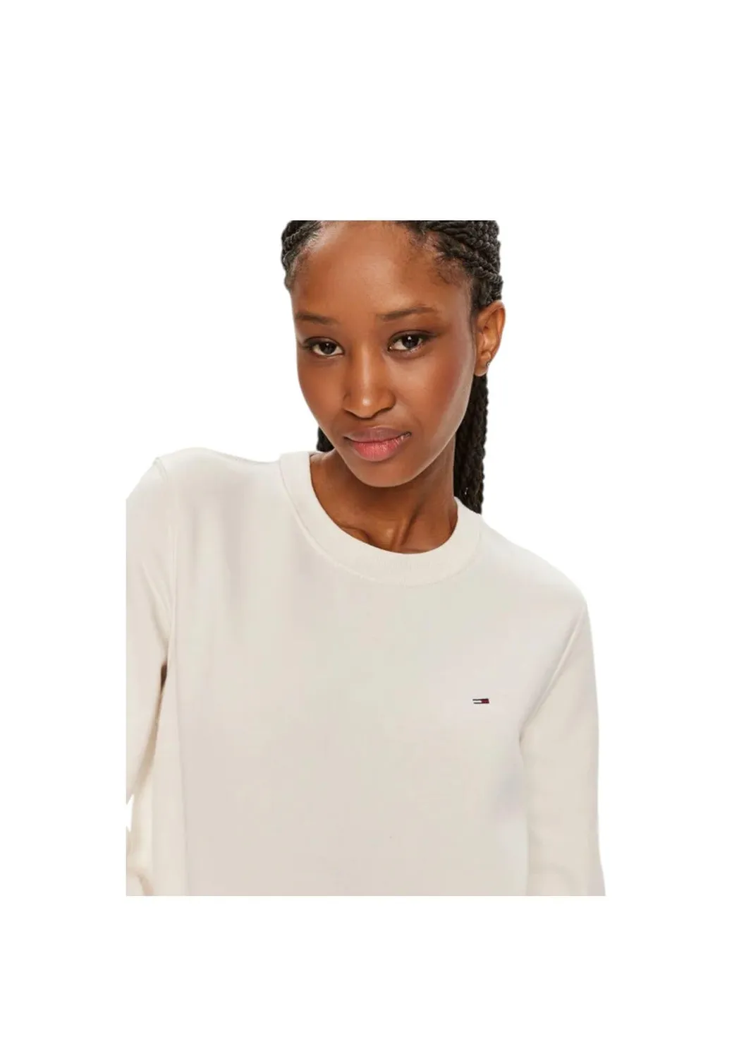 Tommy Jeans Crew Neck Sweatshirt Damen ohne Kapuze