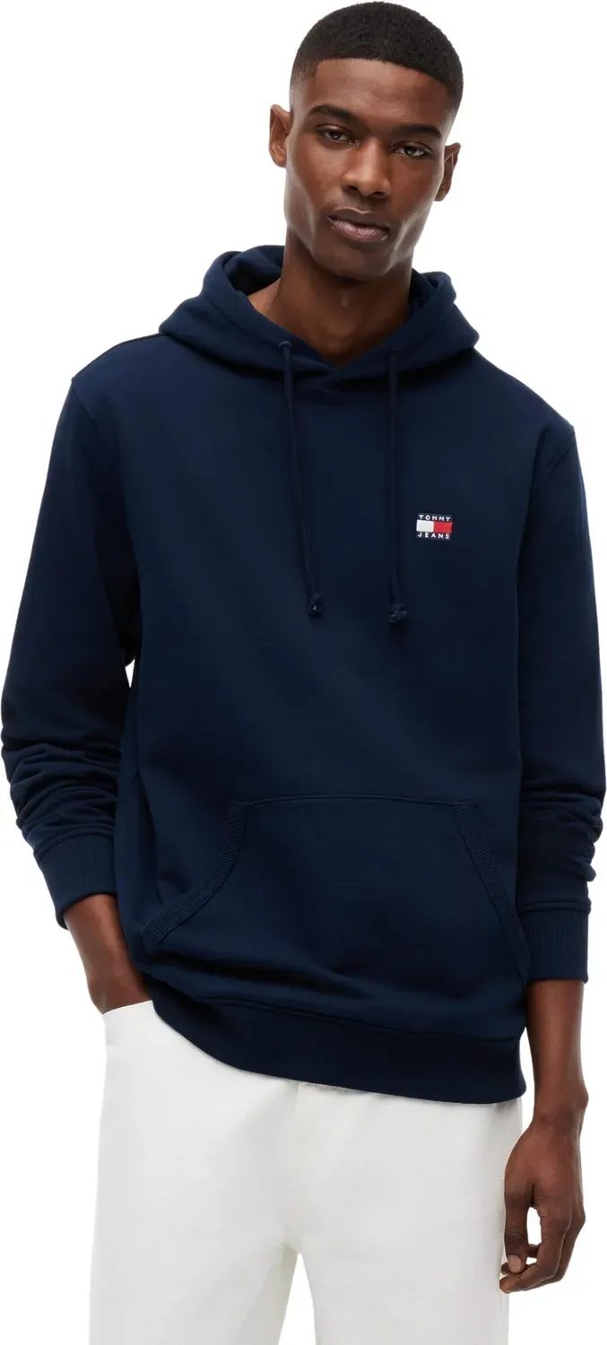 Tommy Jeans TJM Reg Badge DM0DM21922 Hoodie Blue Storm