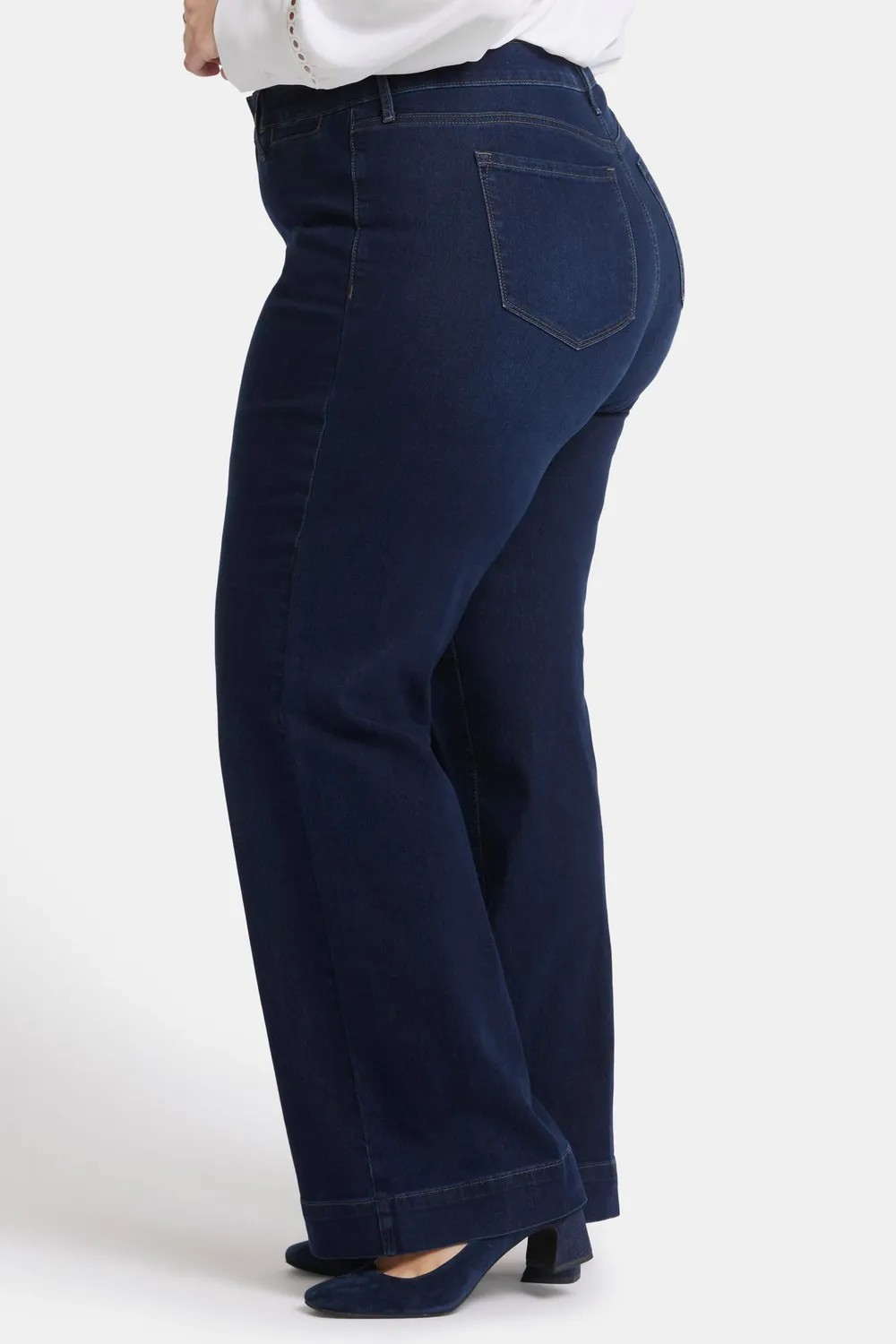NYDJ Teresa Trouser Jeans Plus Size Burbank Wash