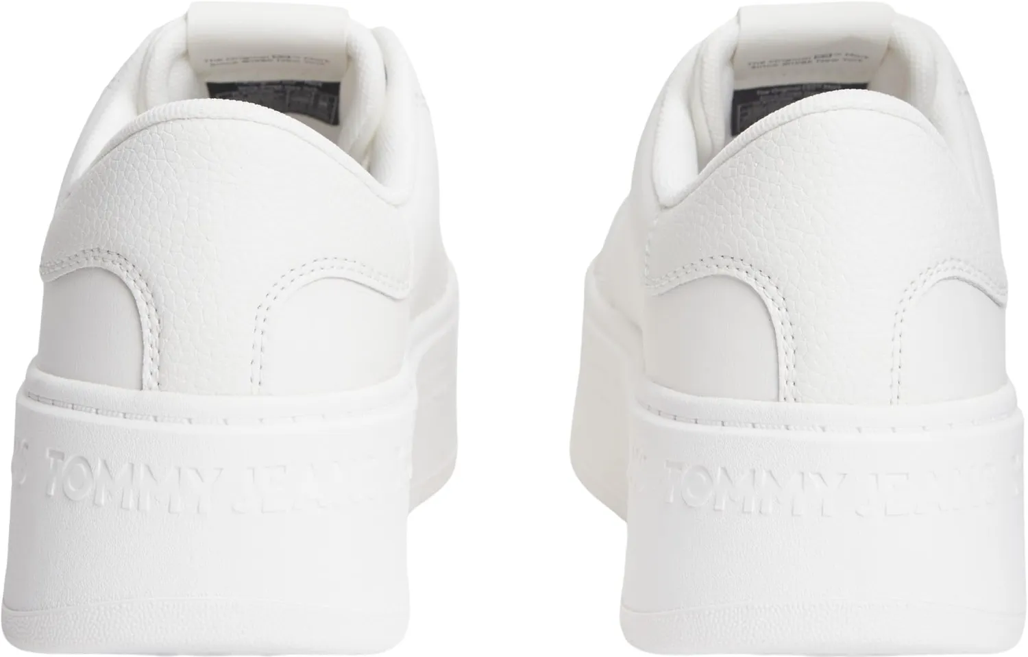 Tommy Jeans TJW Script Cupsole Flatform Sneaker Weiß