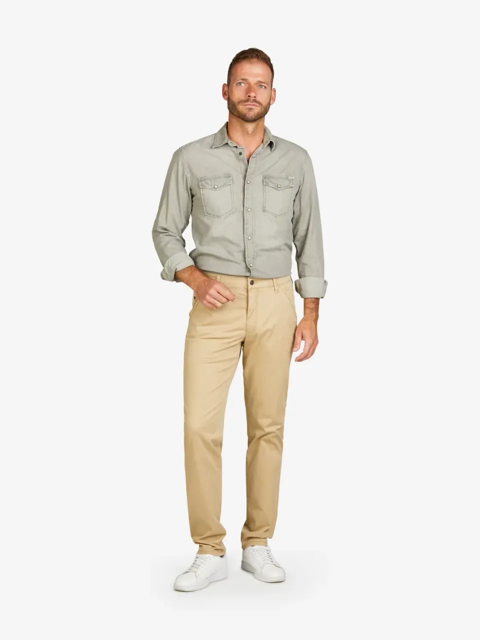 Club of Comfort Phil 7708 Chino beige Slim Fit