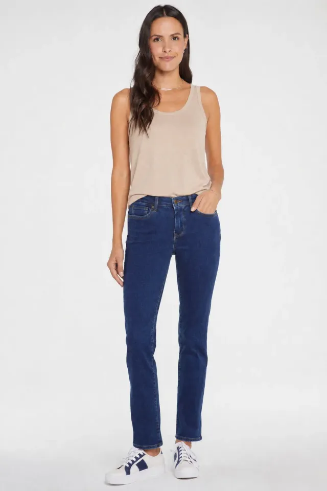 NYDJ Sheri Slim Jeans Quinn Slim blau