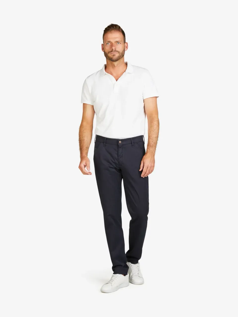 Club of Comfort Phil 7708 Chino marine Slim Fit Stretch