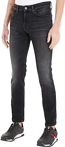 Tommy Jeans Herren Jeans Hose 34W/34L Blau Stretch Denim