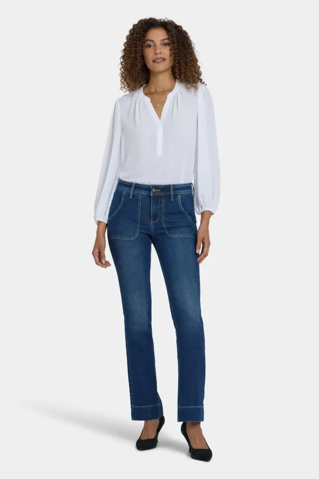 NYDJ Barbara Bootcut Jeans Dark Loire Ausgestellt