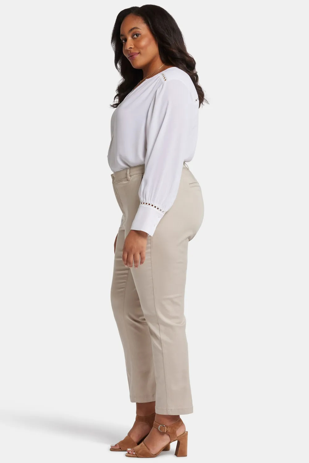 NYDJ Sadie Slim Hose Feather Plus Stretch-Twill
