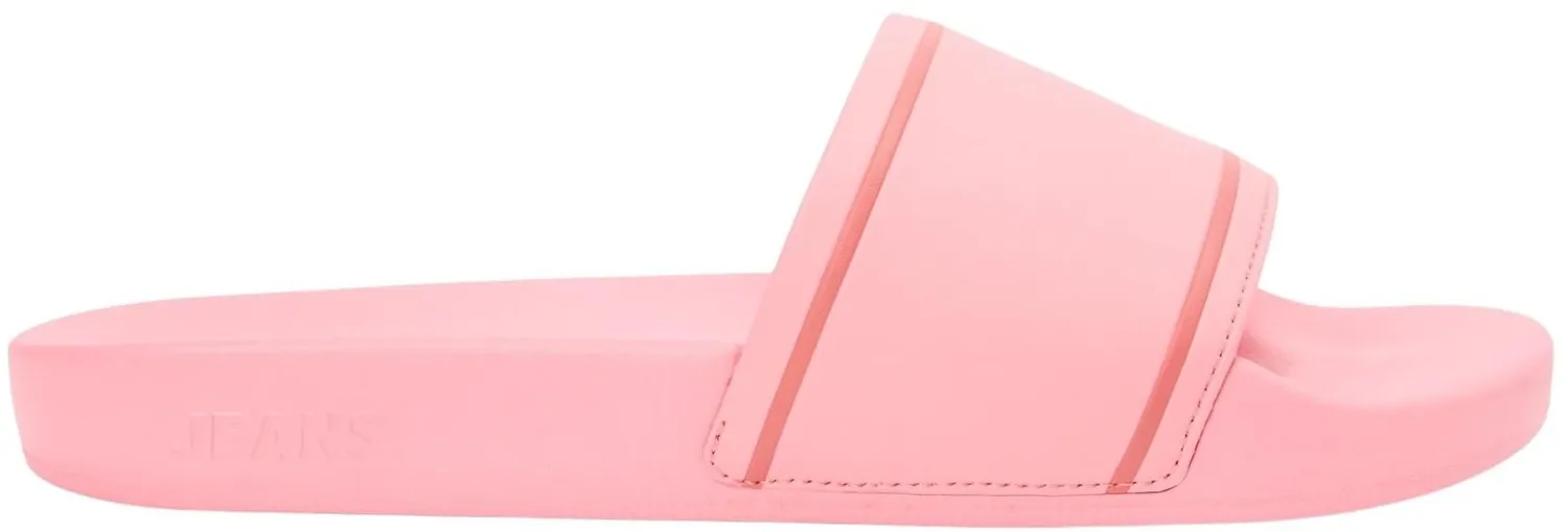 Tommy Jeans Badeschuhe Damen Rosa 36 Logo