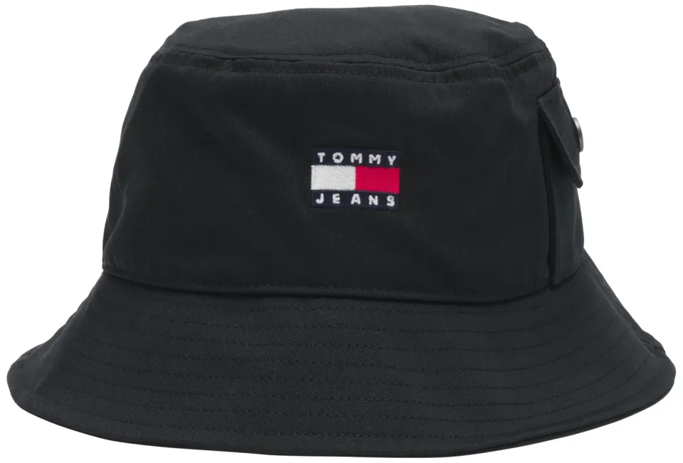 Tommy Jeans Heritage Bucket Hat Fischerhut schwarz Einheitsgröße